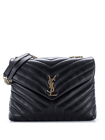 Saint Laurent Loulou Shoulder Bag Matelasse Chevron Leather Medium (view 1)