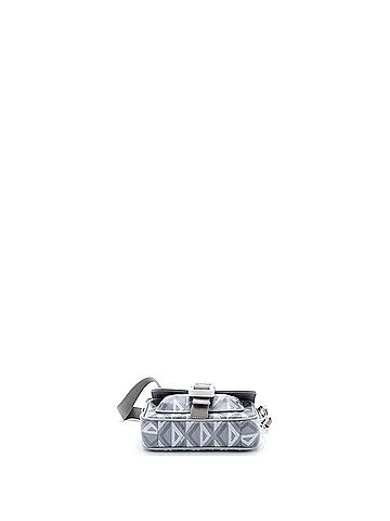 Christian Dior Hit the Road Flap Crossbody Bag CD Diamond Coated Canvas and Leather Mini (view 2)