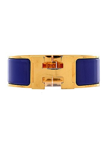 Hermès Clic H Bracelet Enamel Wide (view 1)