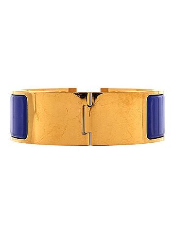 Hermès Clic H Bracelet Enamel Wide (view 2)