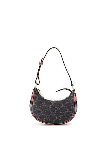 Céline Ava Bag Triomphe Coated Canvas Mini (view 1)