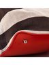 Burberry Red Brown Ashby Bag House Check Canvas Medium One size - photo 6