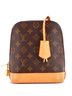 Louis Vuitton 100% Coatead Canvas Brown Alma Backpack Monogram Canvas One size - photo 1
