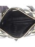 Prada 100% Canvas Plain Tan Symbole Front Pocket Zip Messenger Jacquard Small One size - photo 6