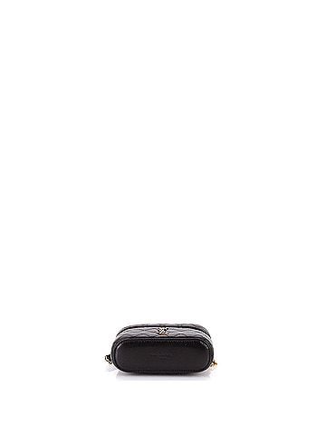 Saint Laurent Gaby Zip Around Vanity Bag Quilted Leather Micro (view 2)