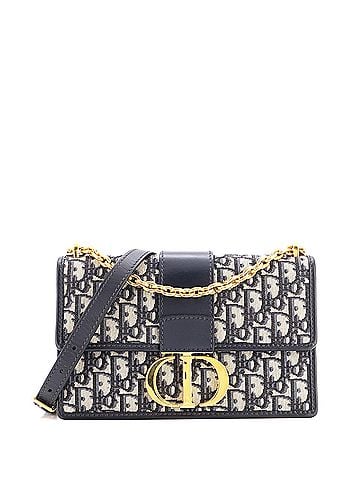 Christian Dior 30 Montaigne Chain Flap Bag Oblique Canvas (view 1)