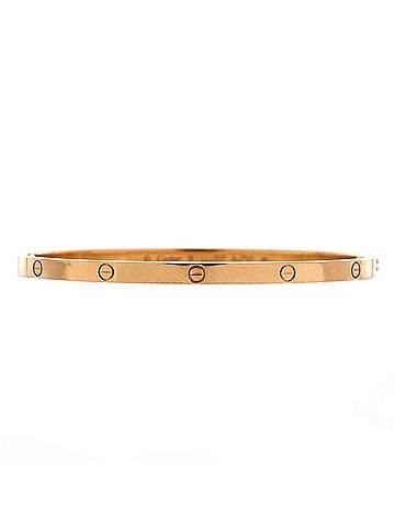 Cartier Love Bracelet 18K Rose Gold Small (view 1)
