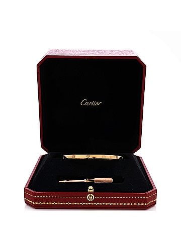 Cartier Love Bracelet 18K Rose Gold Small (view 2)