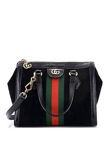 Gucci Ophidia Top Handle Tote Suede Small (view 1)