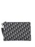 Christian Dior 100% Canvas Plain Blue A5 Pouch Oblique Canvas One size - photo 1