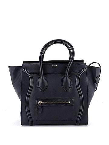 Céline Luggage Bag Smooth Leather Mini (view 1)