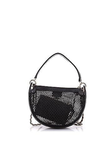 Chanel Half Moon Clutch with Chain Mesh with Quilted Lambskin (view 2)