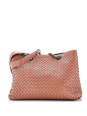 Bottega Veneta Double Chain Tote Intrecciato Nappa Medium (view 1)