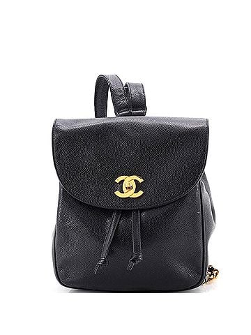Chanel Vintage CC Pocket Backpack Caviar Mini (view 1)