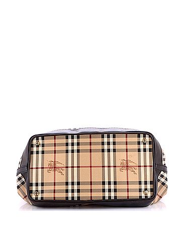 Burberry Golderton Tote Haymarket Coated Canvas Medium (view 2)