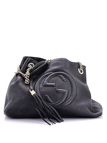 Gucci Soho Chain Strap Shoulder Bag Leather Medium (view 1)