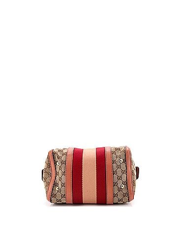 Gucci Vintage Web Boston Bag GG Canvas Small (view 2)