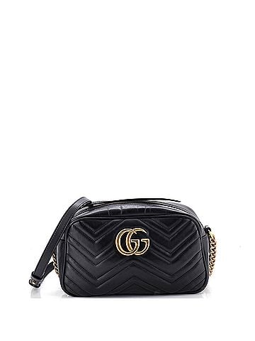 Gucci GG Marmont Shoulder Bag Matelasse Leather Small (view 1)