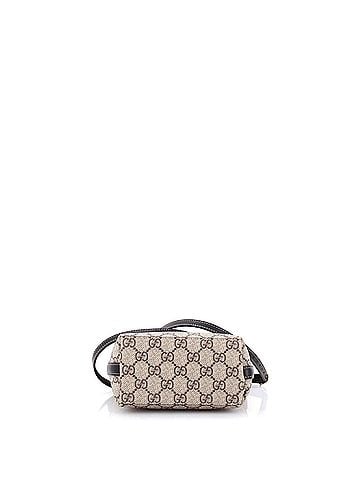 Gucci GG Emblem Bucket Bag GG Coated Canvas Small (view 2)