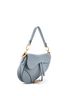 Christian Dior 100% Leather Blue Saddle Handbag Leather Medium One size - photo 3