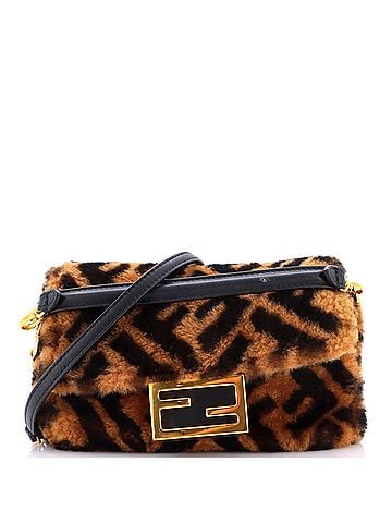 Fendi Baguette NM Bag Zucca Shearling Mini (view 1)