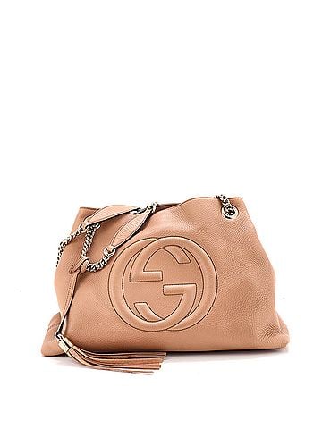 Gucci Soho Chain Strap Shoulder Bag Leather Medium (view 1)