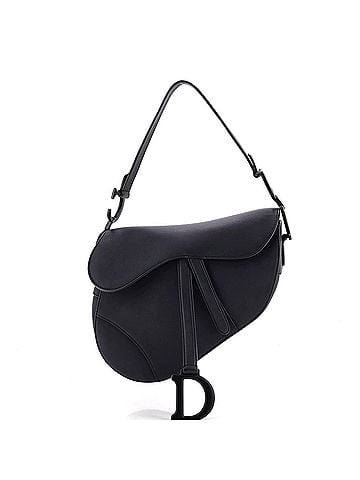 Christian Dior Ultra Matte Saddle Handbag Leather Medium (view 1)