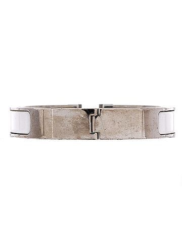 Hermès Clic H Bracelet Enamel Narrow (view 2)