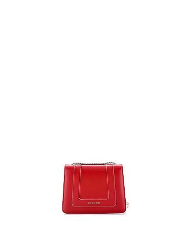 Bvlgari Serpenti Forever Square Shoulder Bag Leather Small (view 2)