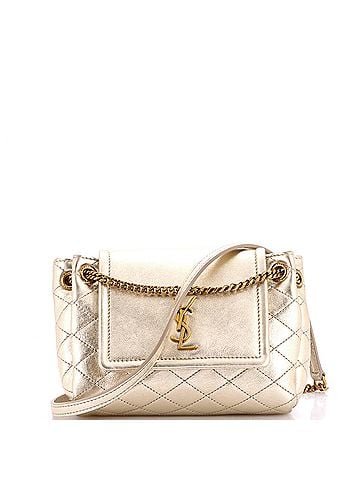 Saint Laurent Nolita Satchel Quilted Leather Mini (view 1)