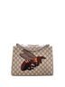 Gucci Brown Dionysus Bag Embroidered GG Coated Canvas with Python Medium One size - photo 4