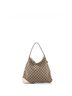 Gucci 100% Canvas Plain Tan Brown New Britt Hobo GG Canvas Medium One size - photo 4