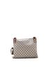 Gucci 100% Coatead Canvas Brown Web Loop Flat Messenger GG Coated Canvas Large One size - photo 4