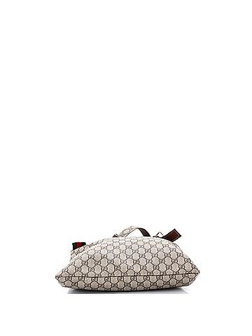 Gucci Web Loop Flat Messenger GG Coated Canvas Large (view 2)