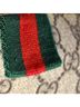 Gucci 100% Coatead Canvas Brown Web Loop Flat Messenger GG Coated Canvas Large One size - photo 6