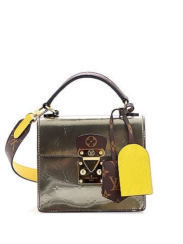 Louis Vuitton Spring Street NM Handbag Monogram Vernis with Monogram Canvas and Epi Leather (view 1)