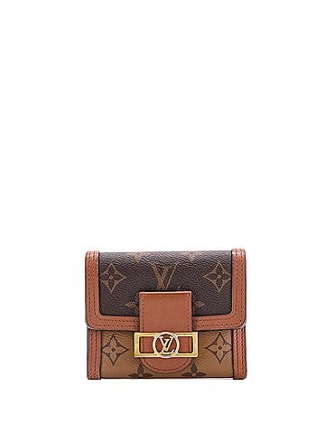 Louis Vuitton Dauphine Wallet Reverse Monogram Canvas Compact (view 1)