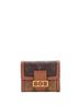 Louis Vuitton 100% Coatead Canvas Brown Dauphine Wallet Reverse Monogram Canvas Compact One size - photo 1