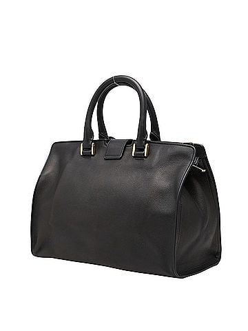 Saint Laurent Saint Laurent Y-Line Petit Cabas Handbag Shoulder Bag 2WAY 311210 Black Leather Women's SAINT LAURENT (view 2)