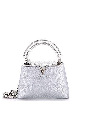 Louis Vuitton Flower Chain Capucines Bag Leather with Lizard Mini (view 1)