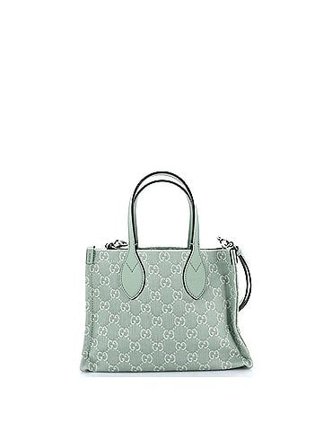 Gucci Ophidia Shopper Tote GG Denim Medium (view 2)