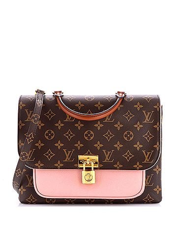 Louis Vuitton Marignan Handbag Monogram Canvas with Leather (view 1)