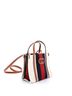 Gucci 100% Canvas Plain Brown Interlocking G Web Tote Canvas Mini One size - photo 3