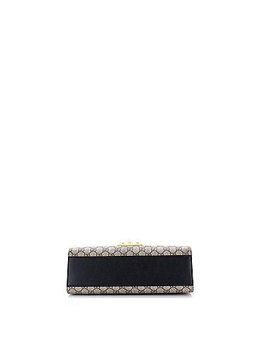 Gucci Padlock Shoulder Bag GG Coated Canvas and Leather Medium (view 2)