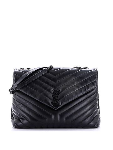 Saint Laurent Loulou Shoulder Bag Matelasse Chevron Leather Large (view 1)