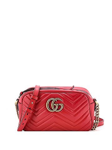 Gucci GG Marmont Shoulder Bag Matelasse Leather Small (view 1)