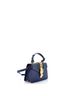 Gucci 100% Leather Blue Sylvie Top Handle Bag Leather Mini One size - photo 3
