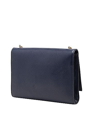 Salvatore Ferragamo Salvatore Ferragamo Vara Ribbon Crossbody Chain Shoulder Bag AU-22 B558 Navy Leather Women's (view 2)