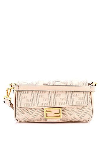 Fendi Baguette NM Bag Zucca Embroidered Canvas Medium (view 1)