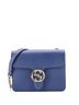 Gucci 100% Leather Blue Interlocking Shoulder Bag Leather Small One size - photo 1